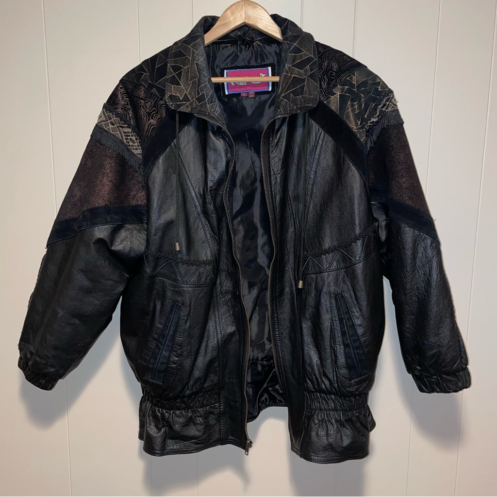 Exotic Fashions Genuine Leather Jacket